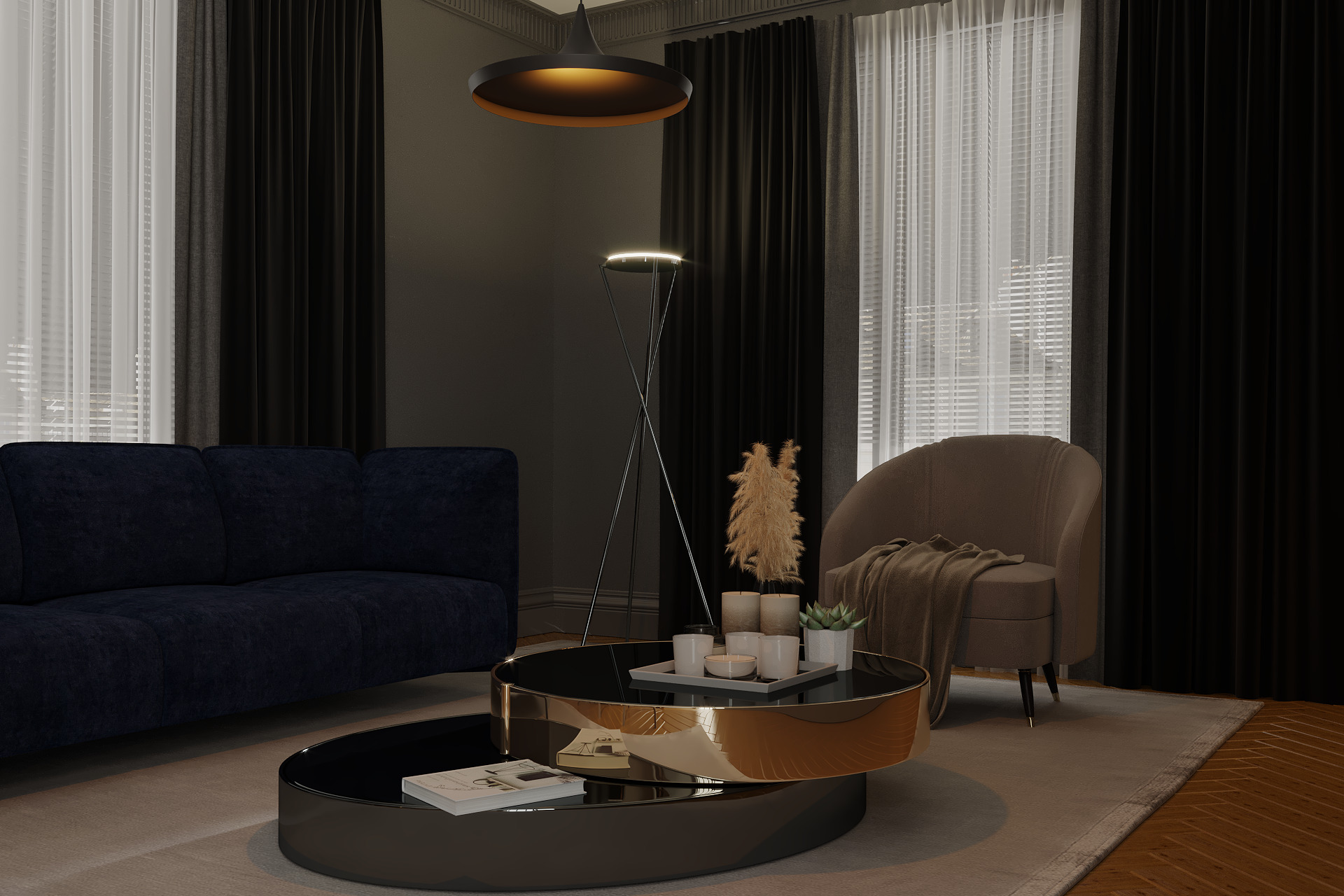 Interior design project showcase