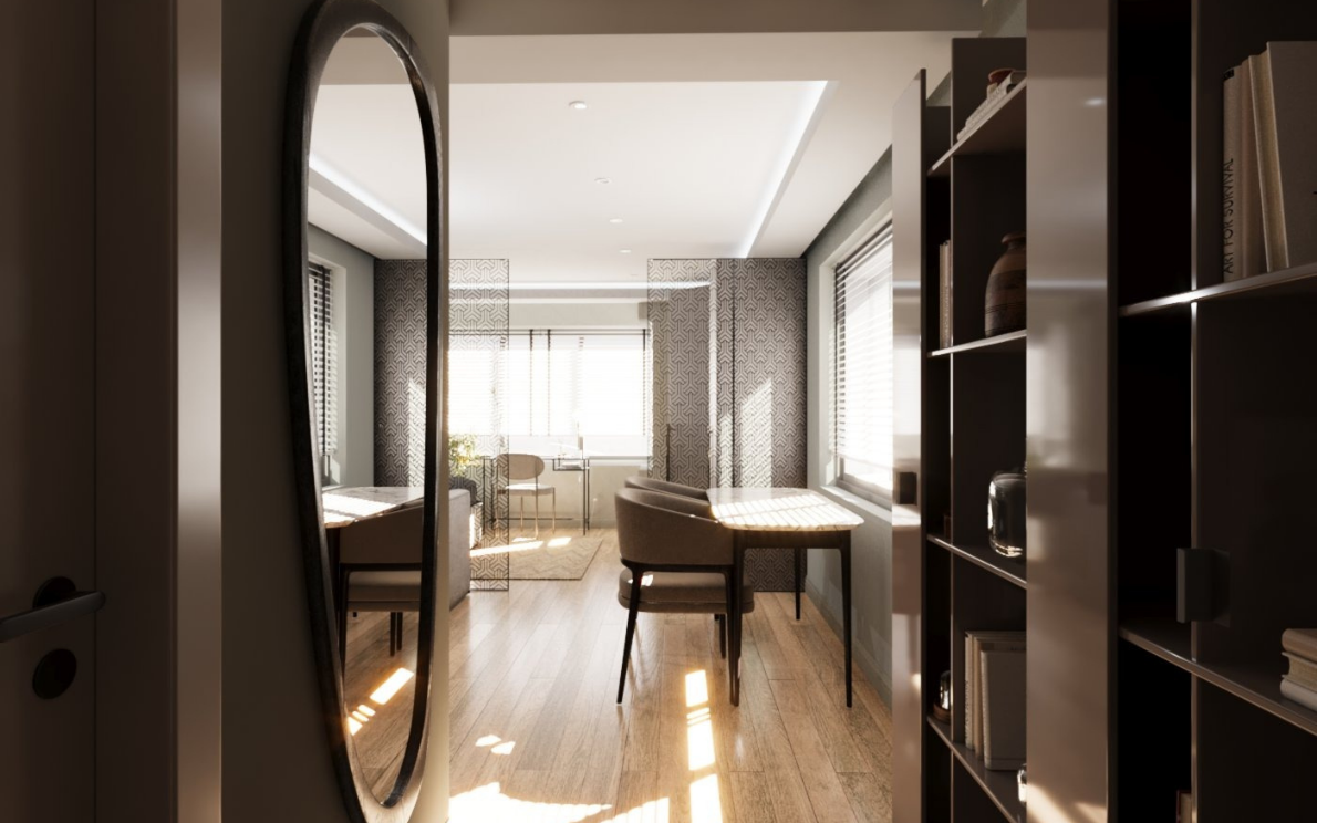 Loft bedroom